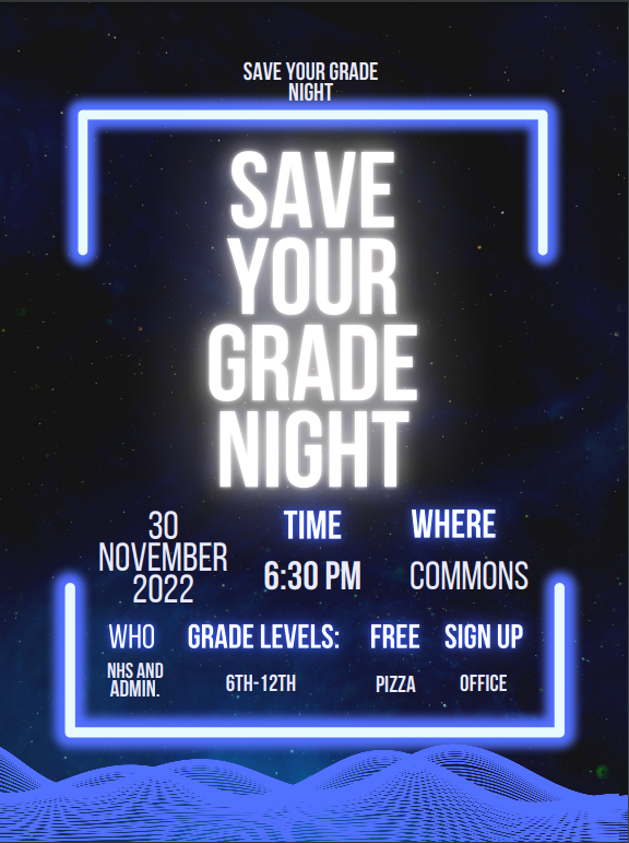 Save your Grade Night